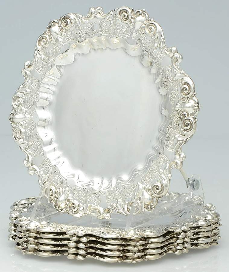 Sterling Hollowware 7" Salad Plate - Set of 6 by Meriden Britannia -2