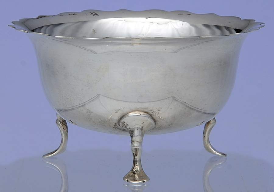 Sterling Hollowware Open Sugar Bowl by Mappin & Webb-1