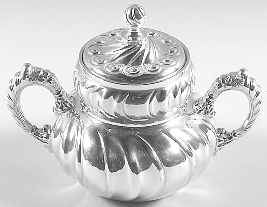 1985 (Silverplate, Hollowware) Sugar Bowl & Lid by Meriden Britannia -1