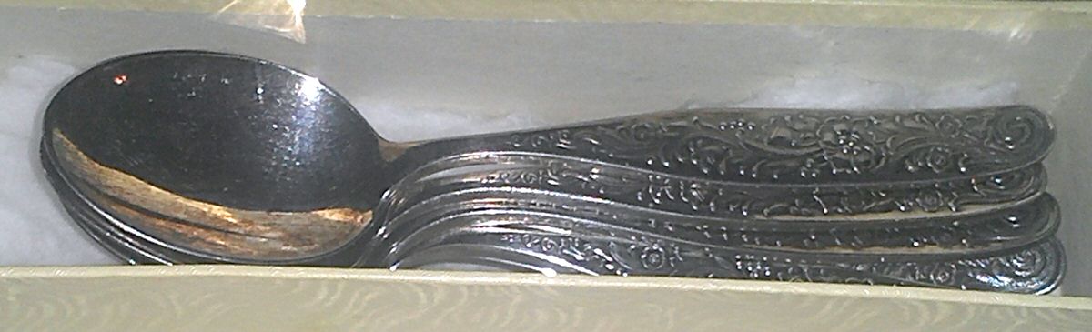 MTN7 (SILVERPLATE) Demitasse Spoon by Martin-1