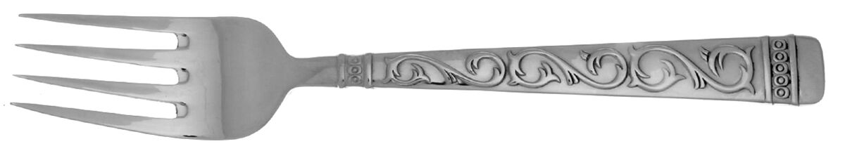 Venetian Court (Stainless) Large Solid Cold Meat Serving Fork by Mikasa-1