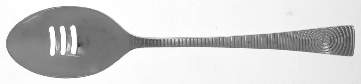 Odyssey (Stainless) Pierced Tablespoon (Serving Spoon) by Mikasa-1