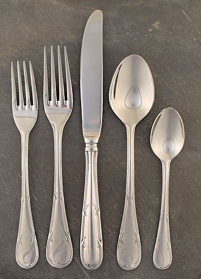 Wellington (Stainless) 5 Piece Place Setting by Mikasa-1