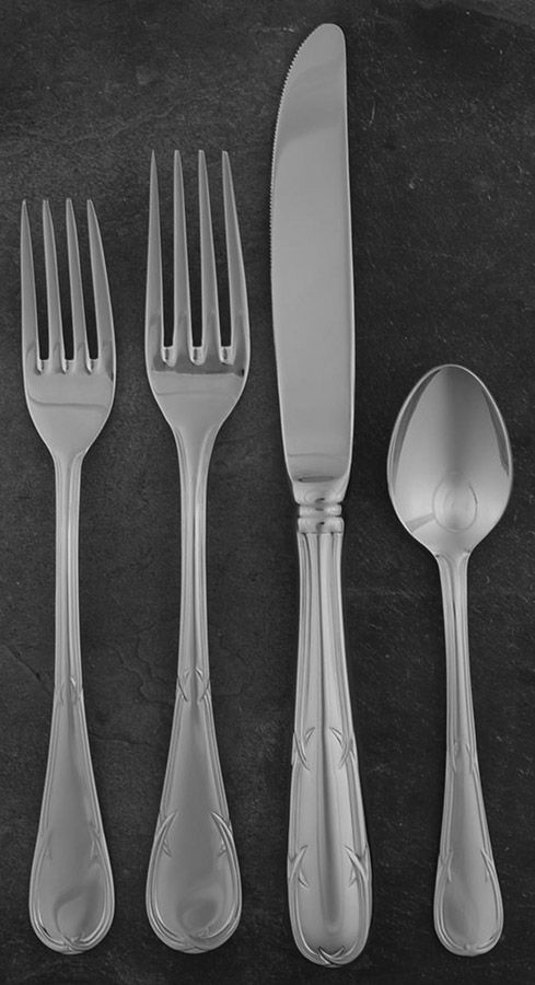 Wellington (Stainless) 4 Piece Place Setting by Mikasa-1