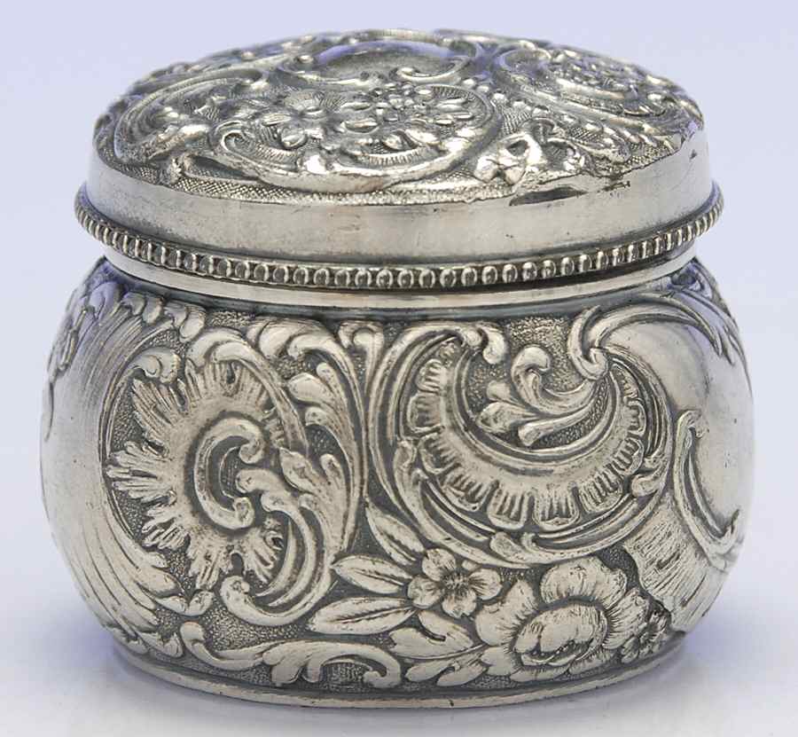 204 (Silverplate, Hollowware) Cream Jar with Lid by Meriden Britannia -1