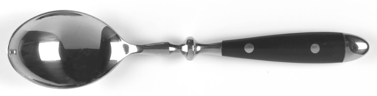 Provence-Black (Stainless) Place/Oval Soup Spoon by Mikasa-1
