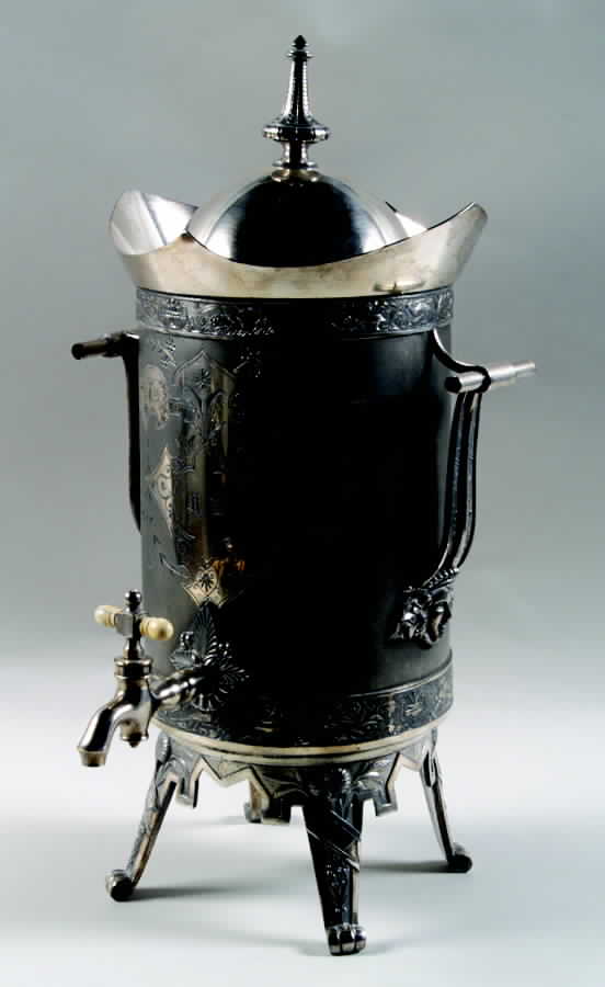 50 (Silverplate, Hollowware) Silverplate Coffee Urn by Meriden Britannia -1