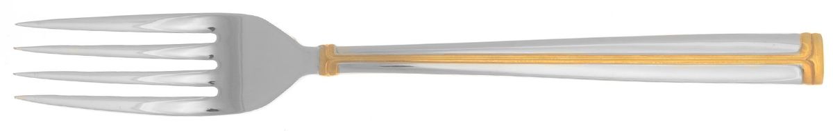 Meridian Gold (Stainless, Gold Accent) Fork by Mikasa-1