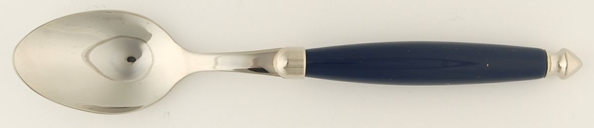 Country Living Navy Blue Place/Oval Soup Spoon by Mikasa-1