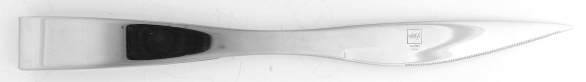 Sarong (Stainless) Modern Solid Knife by Mikasa-1