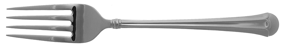 Carriage House (Stainless) Large Solid Cold Meat Serving Fork by Mikasa-1
