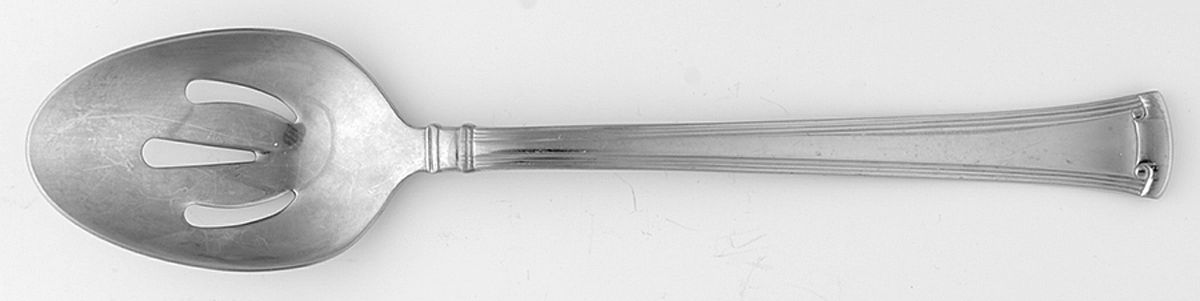Edinboro (Stainless) Pierced Tablespoon (Serving Spoon) by Mikasa-1