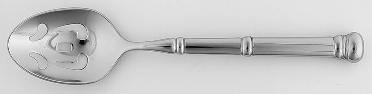 Plymouth (Stainless) Pierced Tablespoon (Serving Spoon) by Mikasa-1