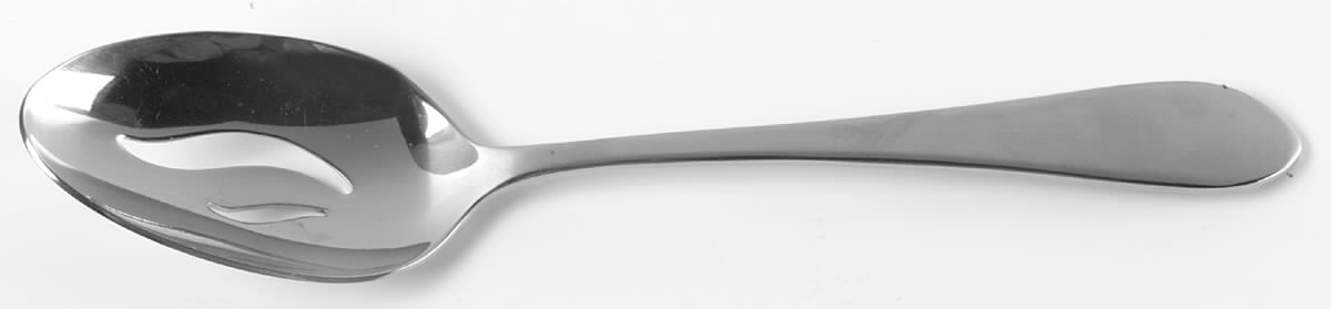 MNF31(Stainless) Pierced Tablespoon (Serving Spoon) by The Main Course,-1