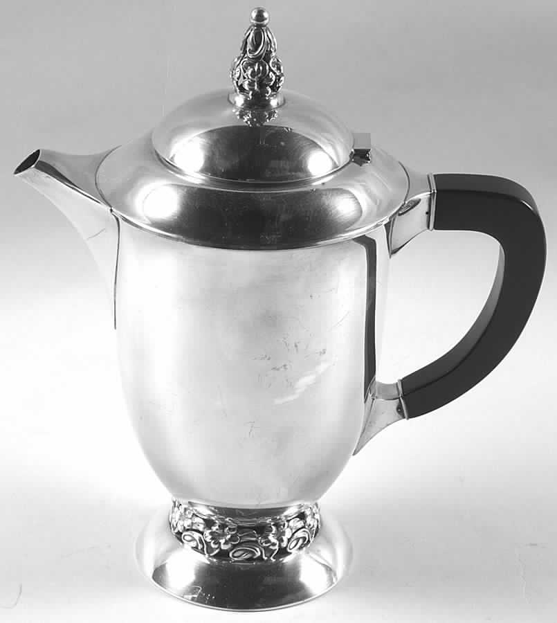 1116 (Sterling, Hollowware) Mini Coffee Pot by Mueck-Cary-1