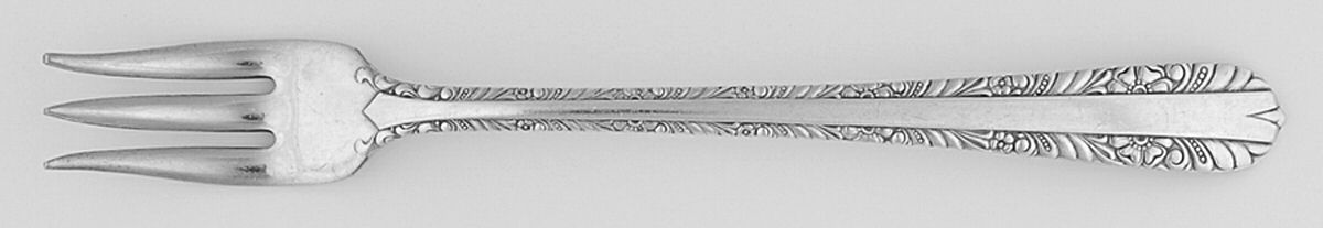MCG5 (Silverplate) Short Handle Pickle/Olive Fork by Mcglashan Clarke & Co-1