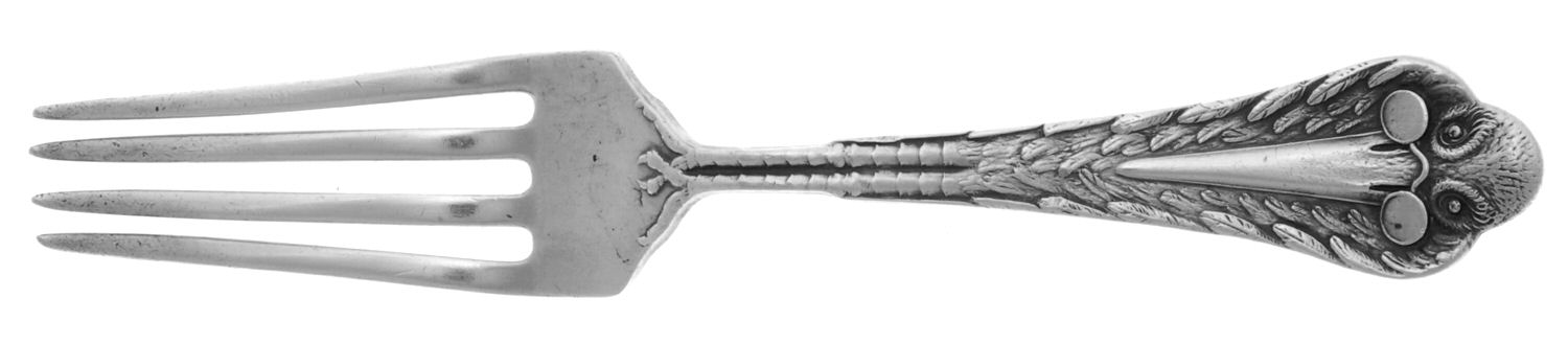 Stork (Sterling) Baby Fork by Mauser-1