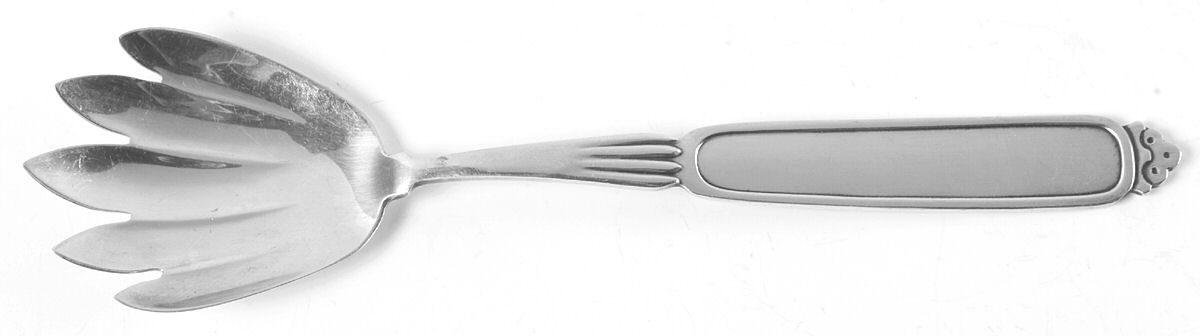 Mxm1 (Silverplate) Solid Salad Serving Fork by Mema-1