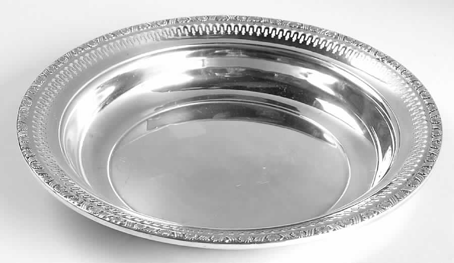 137 (Sterling, Hollowware) Medium Sterling Round Vegetable Bowl by M Fred Hirsch-1