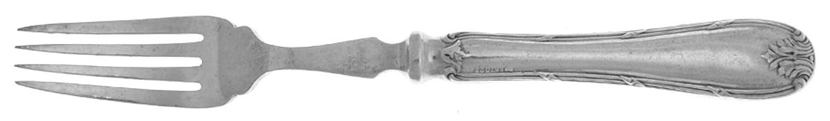 Louis XVI (Silverplate) Individual Hollow Fish Fork w/Silverplate Tines by Mappin & Webb-1