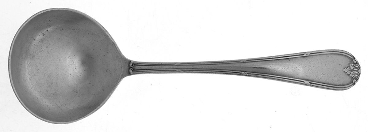 Louis XVI (Silverplate) Solid Gravy Ladle by Mappin & Webb-1