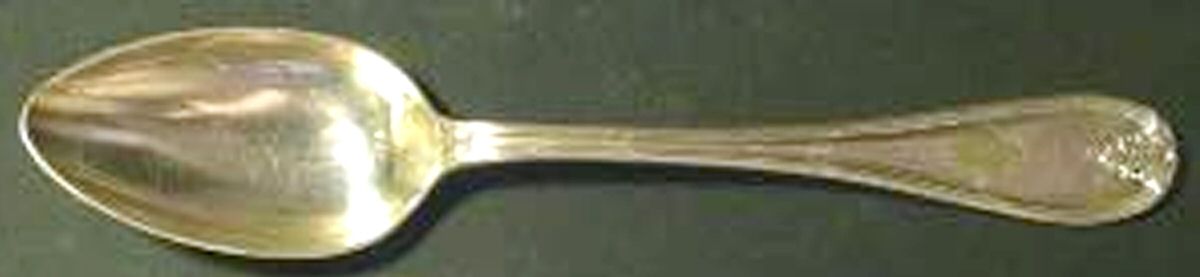Louis XVI (Silverplate) Place/Oval Soup Spoon by Mappin & Webb-1