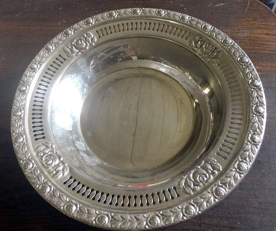 Royal Rose (Sterling, Hollowware) 7" Bon Bon Bowl by Mueck-Cary-1
