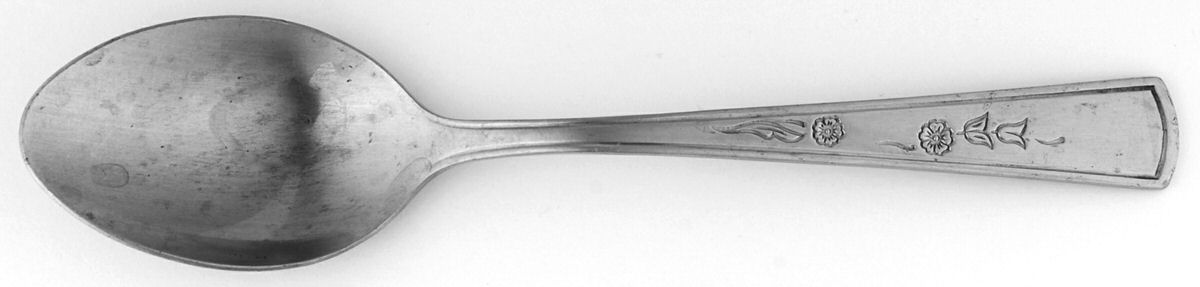 Spring Dew (Stainless) Place/Oval Soup Spoon by Michael Lloyd-1