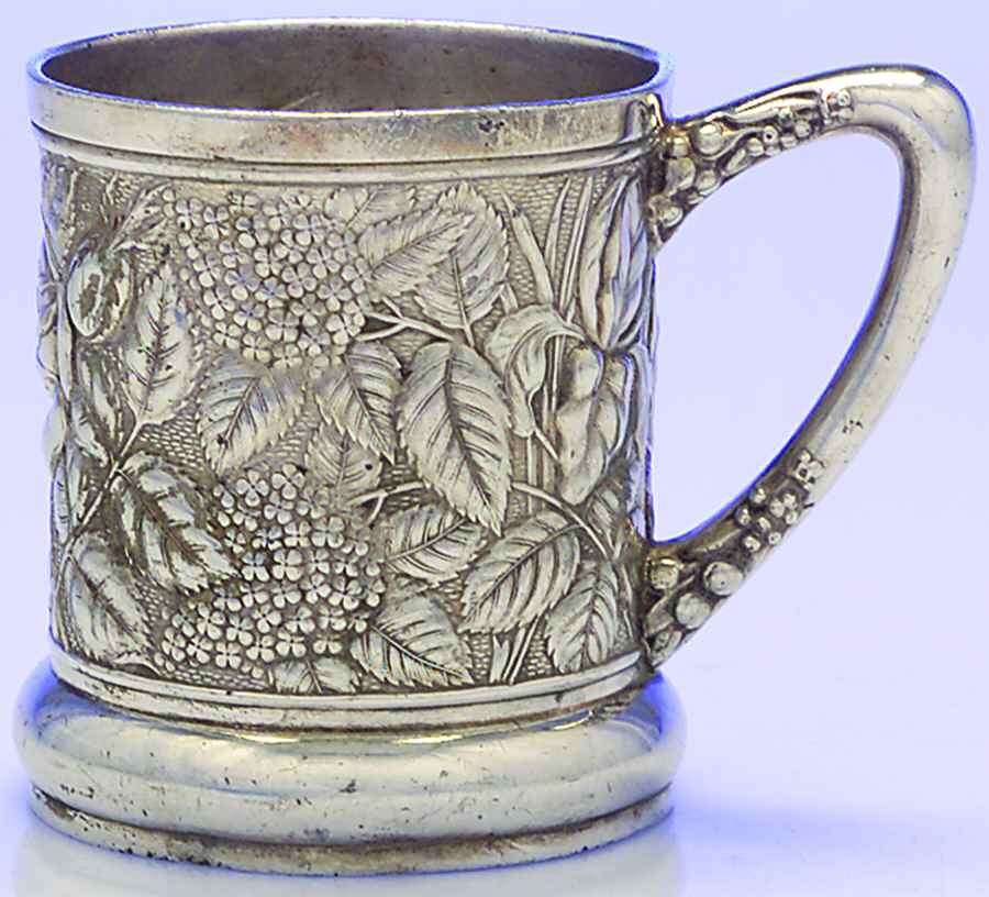 188 (Silverplate, Hollowware) Mug with Ceramic Liner, No Liner by Meriden Britannia -1