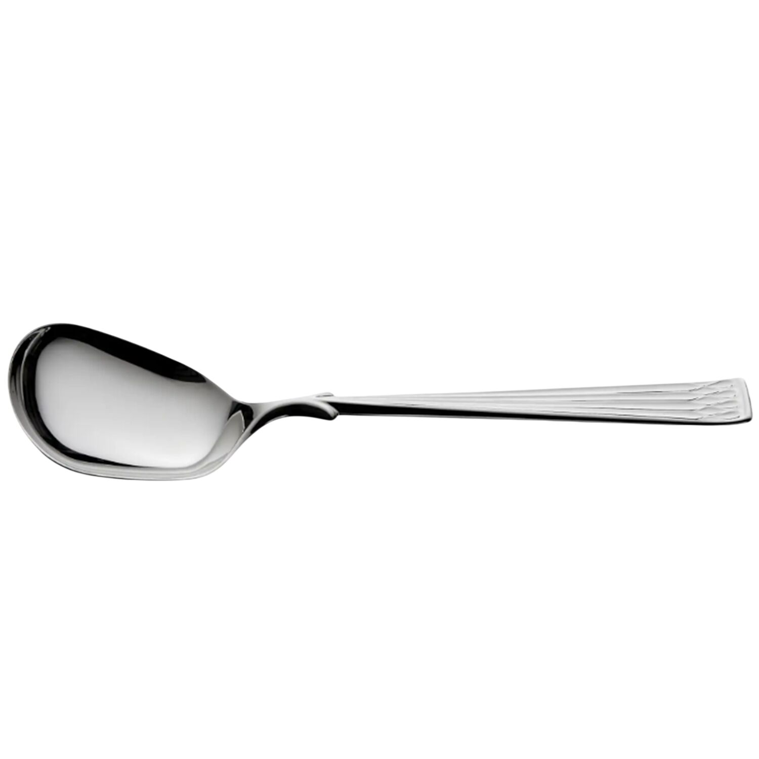 Heirloom (Sterling) Solid Compote Serving Spoon by T H Marthinsen Silver-1