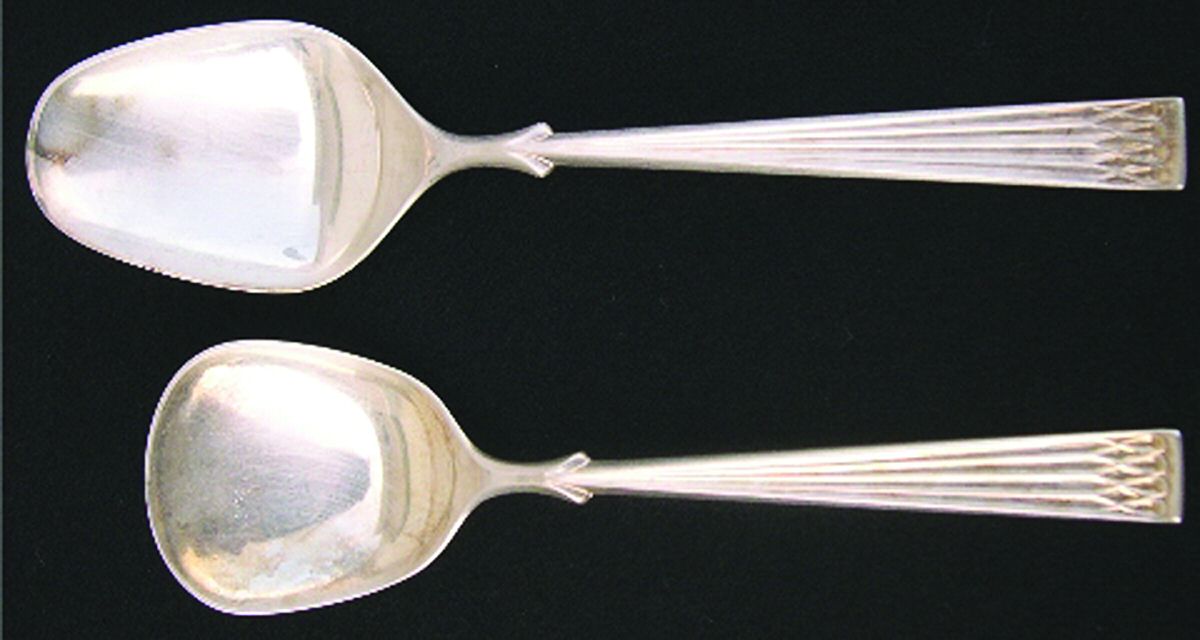 Heirloom (Sterling) Tablespoon (Serving Spoon) by T H Marthinsen Silver-1