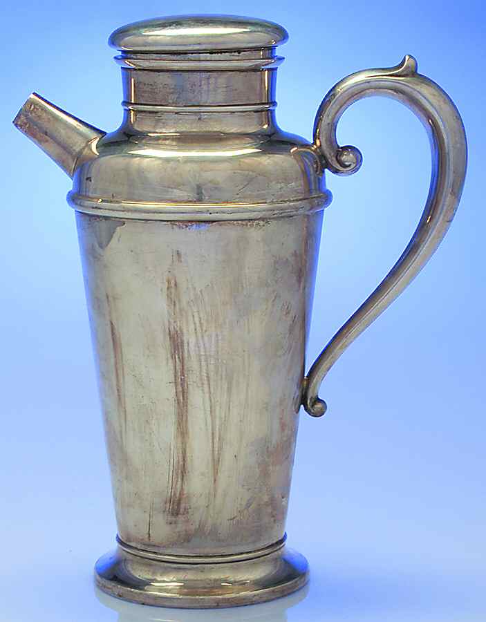 892 (Sterling, Hollowware) Sterling Cocktail Shaker by Manchester-1