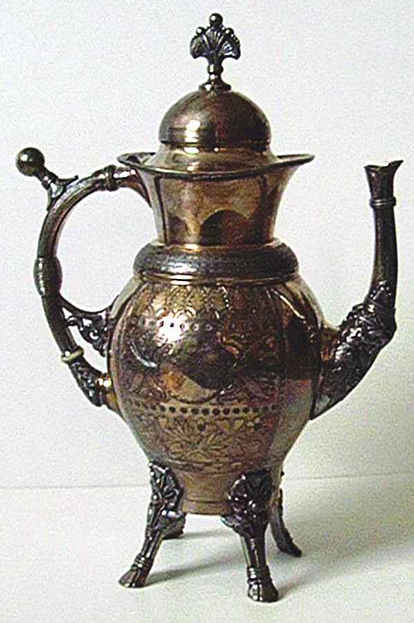 1932 (Silverplate, Hollowware) Silverplate Coffee Pot by Meriden Britannia -1