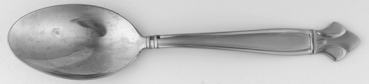 Fleur-De-Lis (Stainless) Tablespoon (Serving Spoon) by Mesa International-1