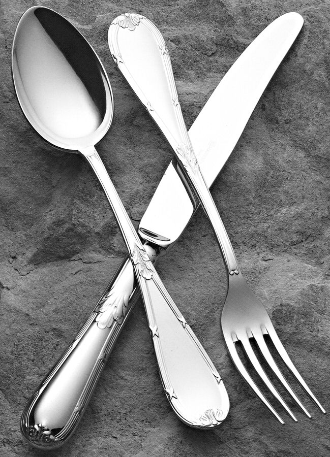Lazos (Silverplate) Fork by Meneses-1