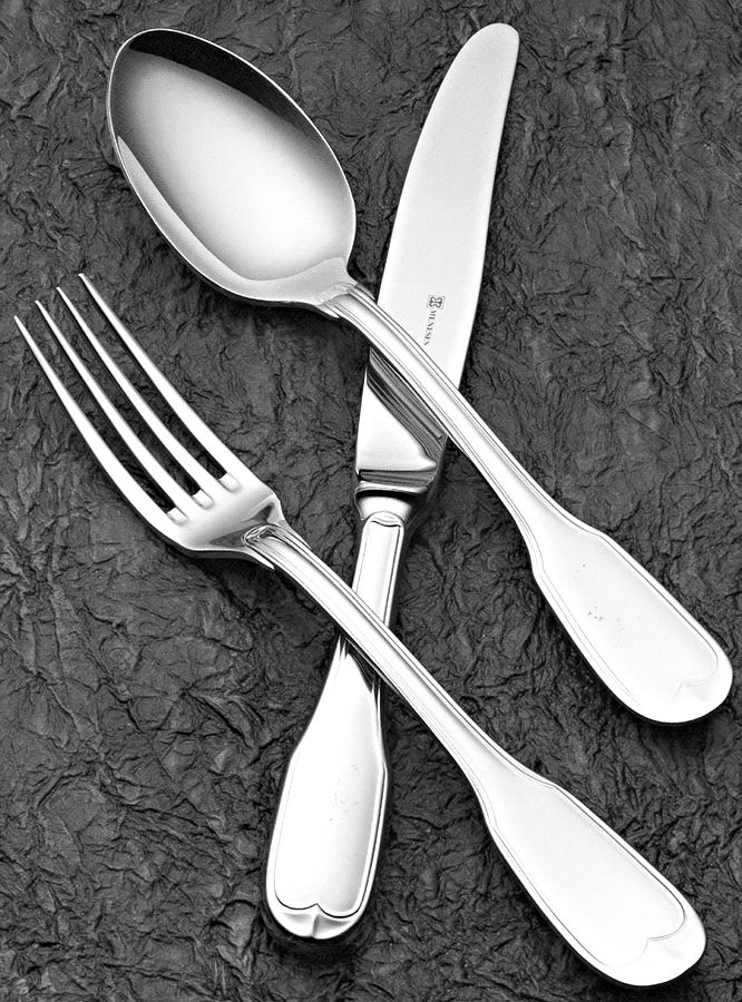 Santander (Silverplate) Fork by Meneses-1