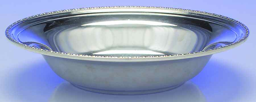 432 (Sterling, Hollowware) Sterling Round Vegetable by M Fred Hirsch-1