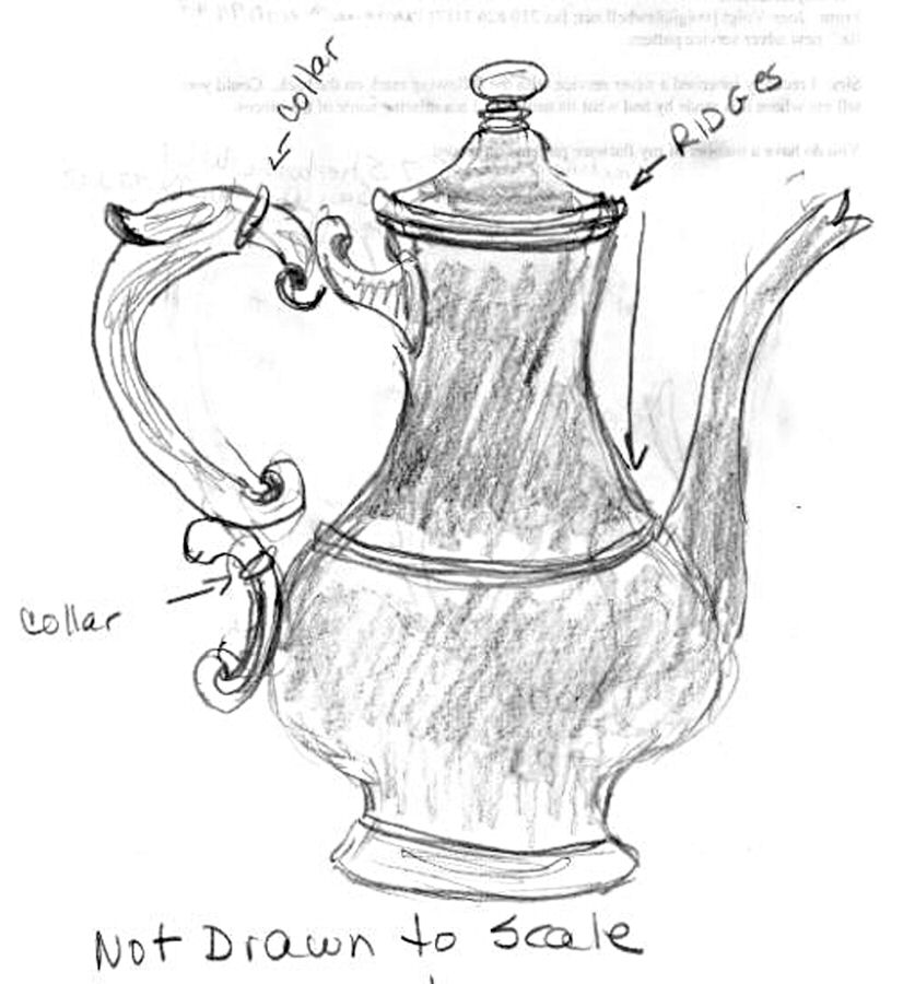 785 (Sterling, Hollowware) Coffee Pot by Meriden Britannia -1