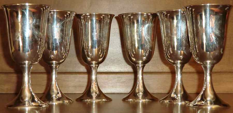 Sterling Hollowware Water Goblet by Mueck-Cary-1