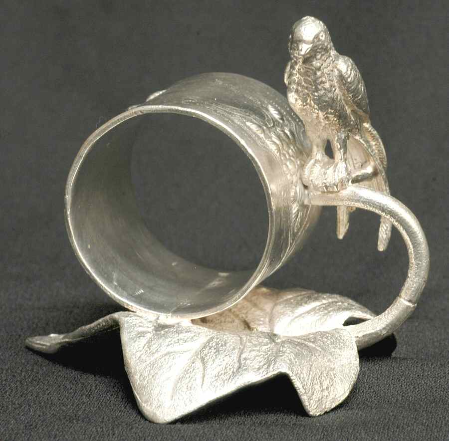 Figural Napkin Rings (Silverplate) Figural Napkin Ring by Meriden Britannia -1