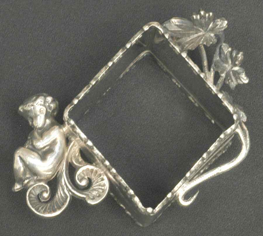Figural Napkin Rings (Silverplate) Figural Napkin Ring by Meriden Britannia -1