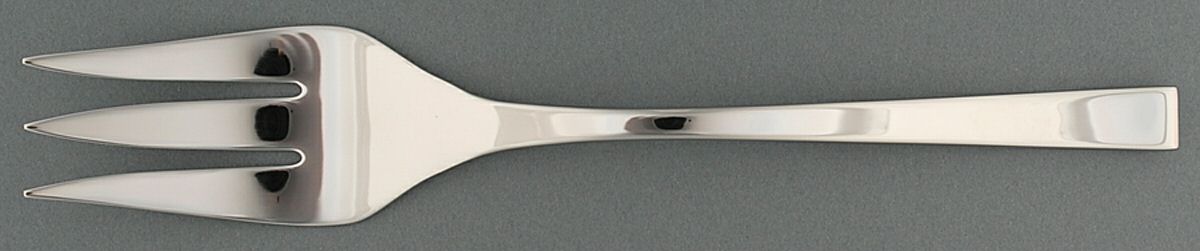 Wave Length (Stainless) Large Solid Cold Meat Serving Fork by Mikasa-1
