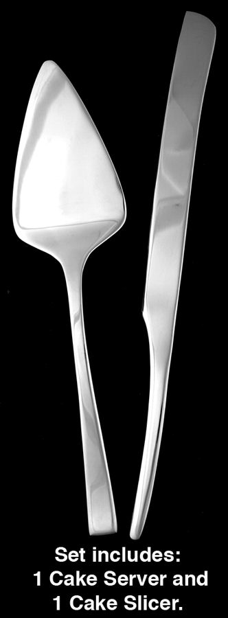 Wave Length (Stainless) 2 Piece Set by Mikasa-1