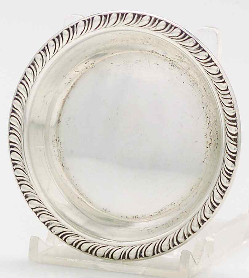 6011 (Sterling, Hollowware) Nut Dish by M Fred Hirsch-1