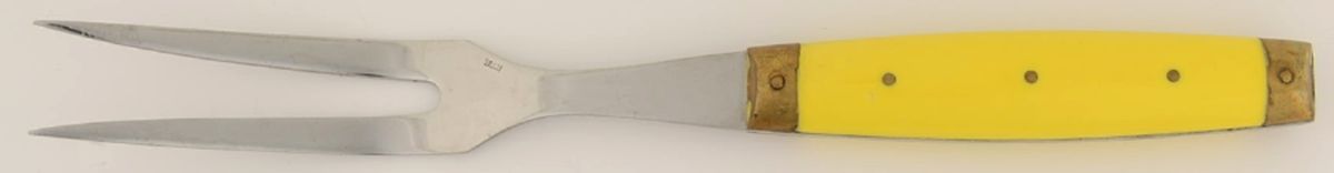 MRS3 (Stainless) Large Stainless-Prong Roast Carving Fork by Melron Silver-1