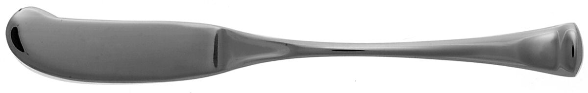 Curve (Stainless) Flat Handle Master Butter Knife by Mikasa-1