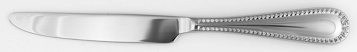 Floral Elegance Platinum (Stnl) New French Hollow Knife by Mikasa-1