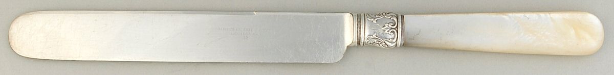 Pearl Handle 6 (Sterling) Old French Hollow Knife by Meriden Cutlery Co-1