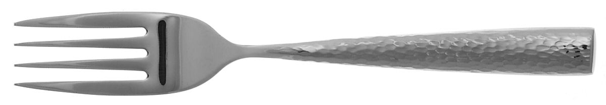 Hammered (Stainless) Medium Solid Cold Meat Serving Fork by Mikasa-1