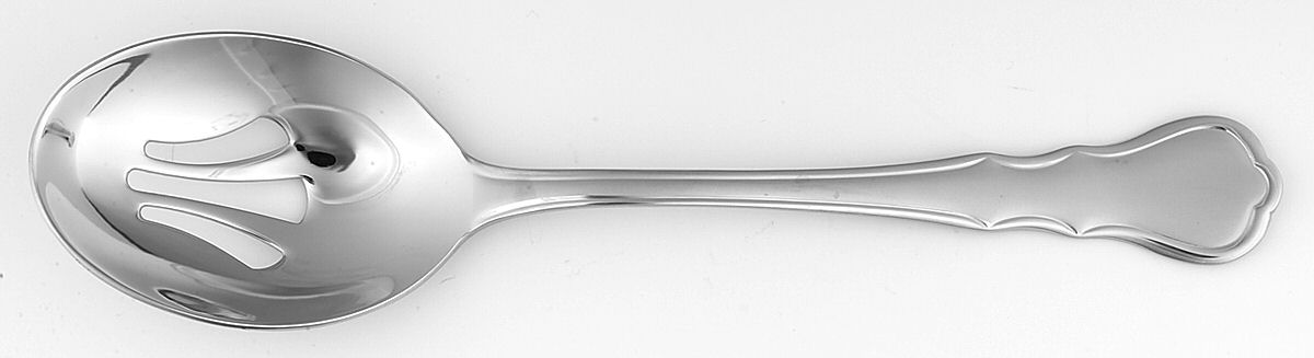 Providence (Stainless) Pierced Tablespoon (Serving Spoon) by Mikasa-1
